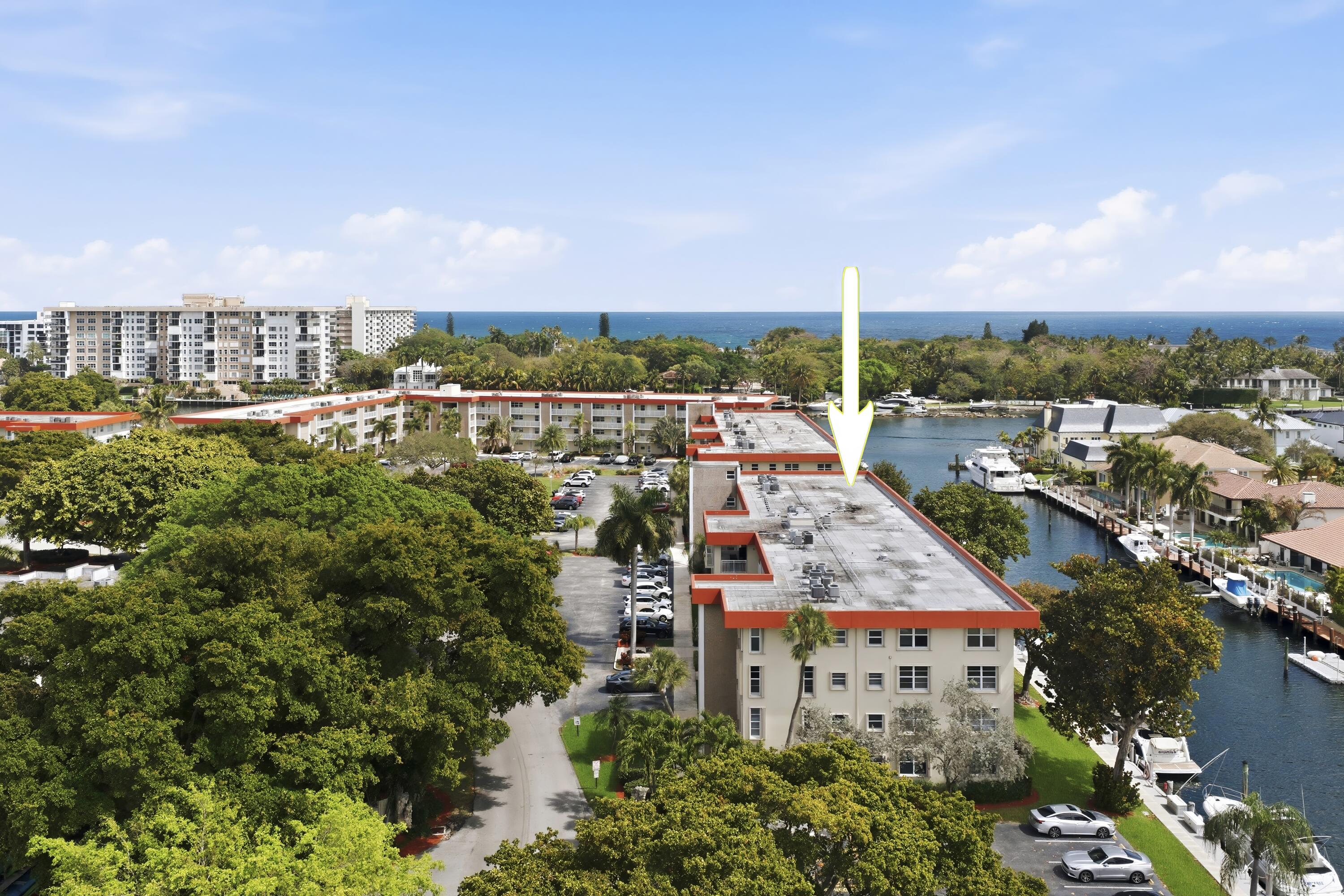 3000 Northeast 48th Court, Unit 406 Lighthouse Point, FL 33064 - Photo 27 of 34 3000_NE_48th_Ct_406_Lighthouse_Point_Aer