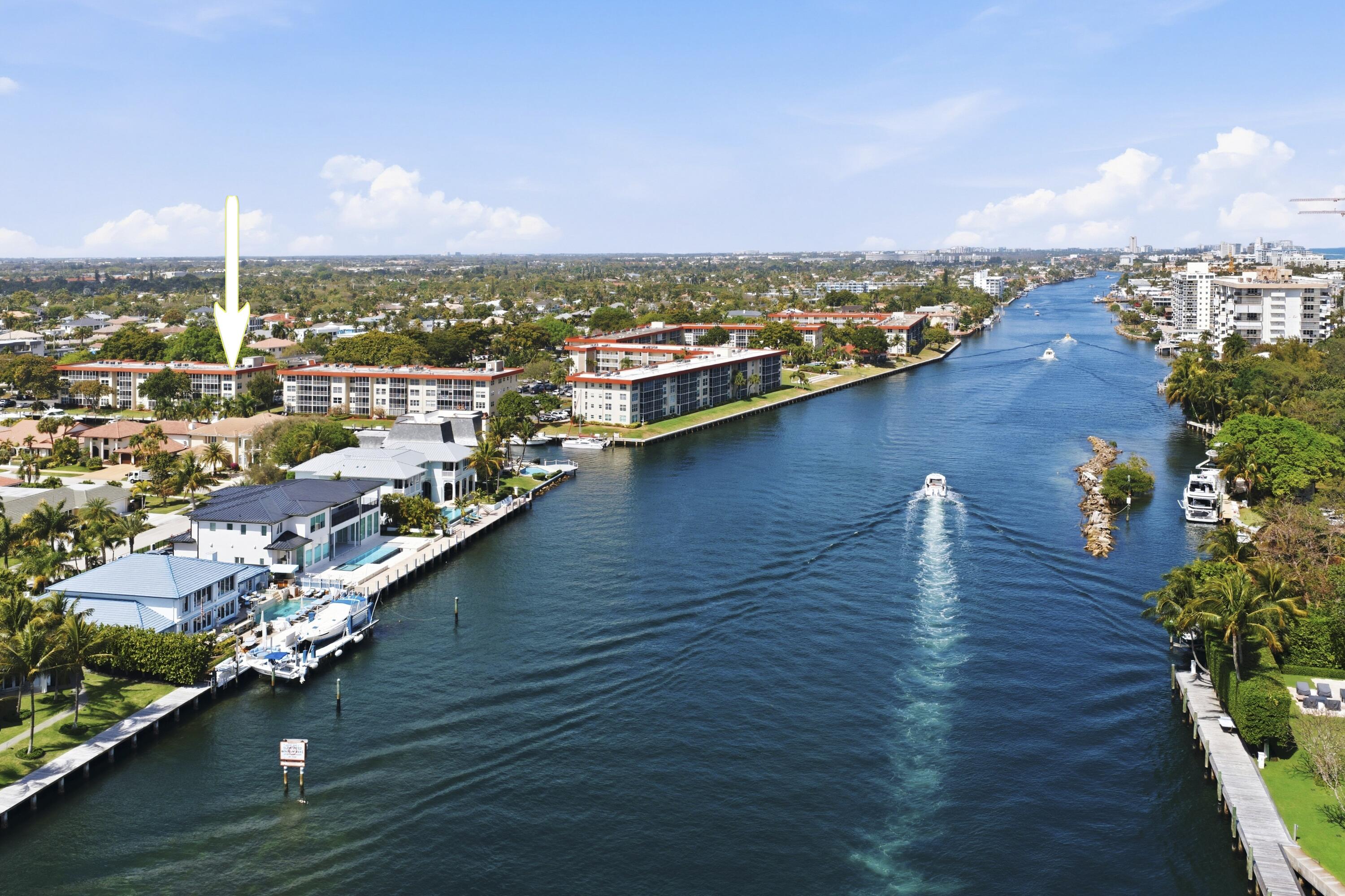 3000 Northeast 48th Court, Unit 406 Lighthouse Point, FL 33064 - Photo 32 of 34 3000_NE_48th_Ct_406_Lighthouse_Point_Aer