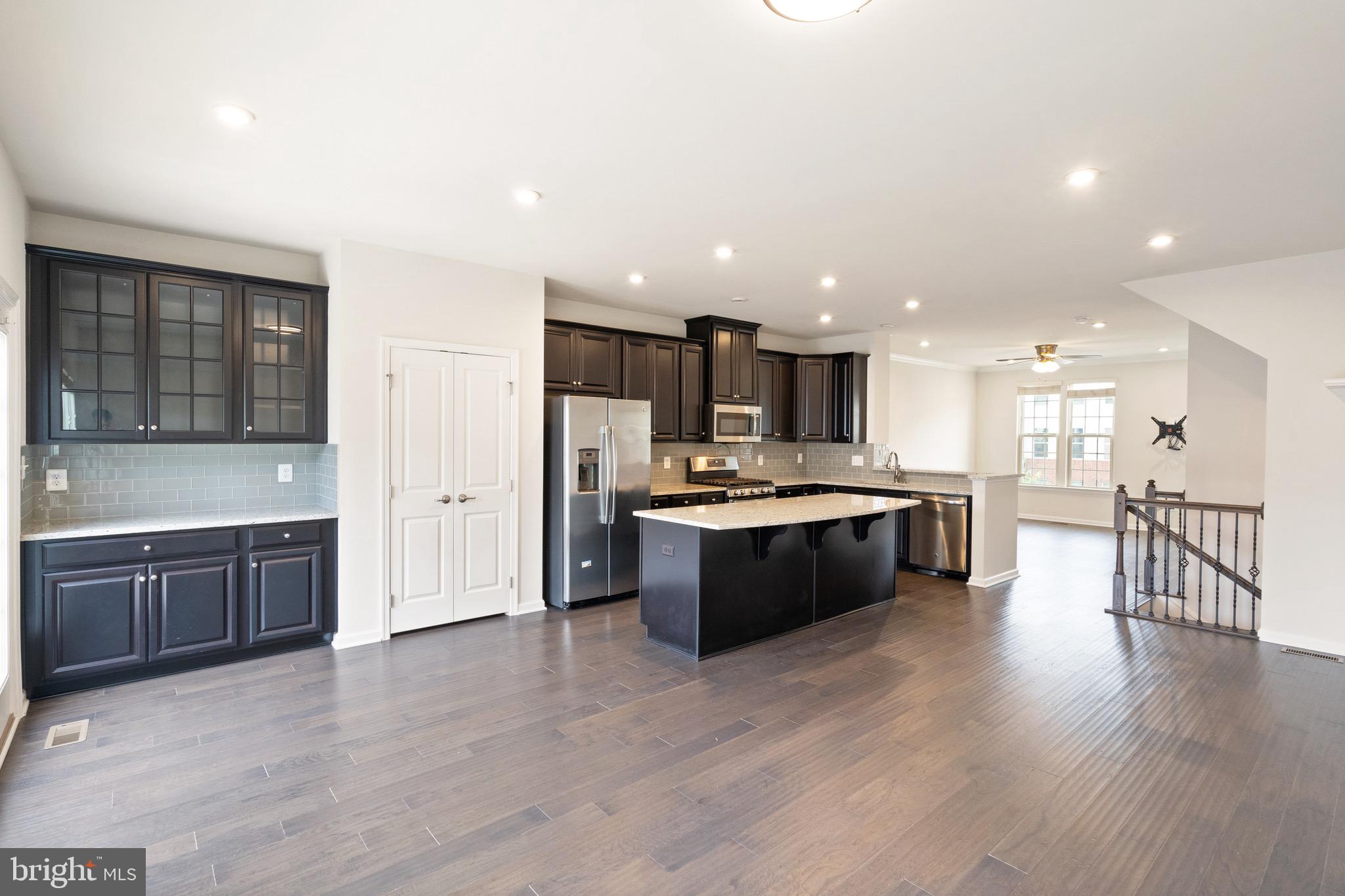2003 Serviceberry Road Dumfries, VA 22026 - Photo 13 of 46 Gorgeous dark kitchen!