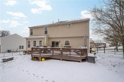 a view of a house with sitting area
