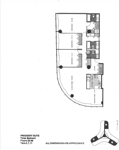 a picture of a room with a white wall and a painting