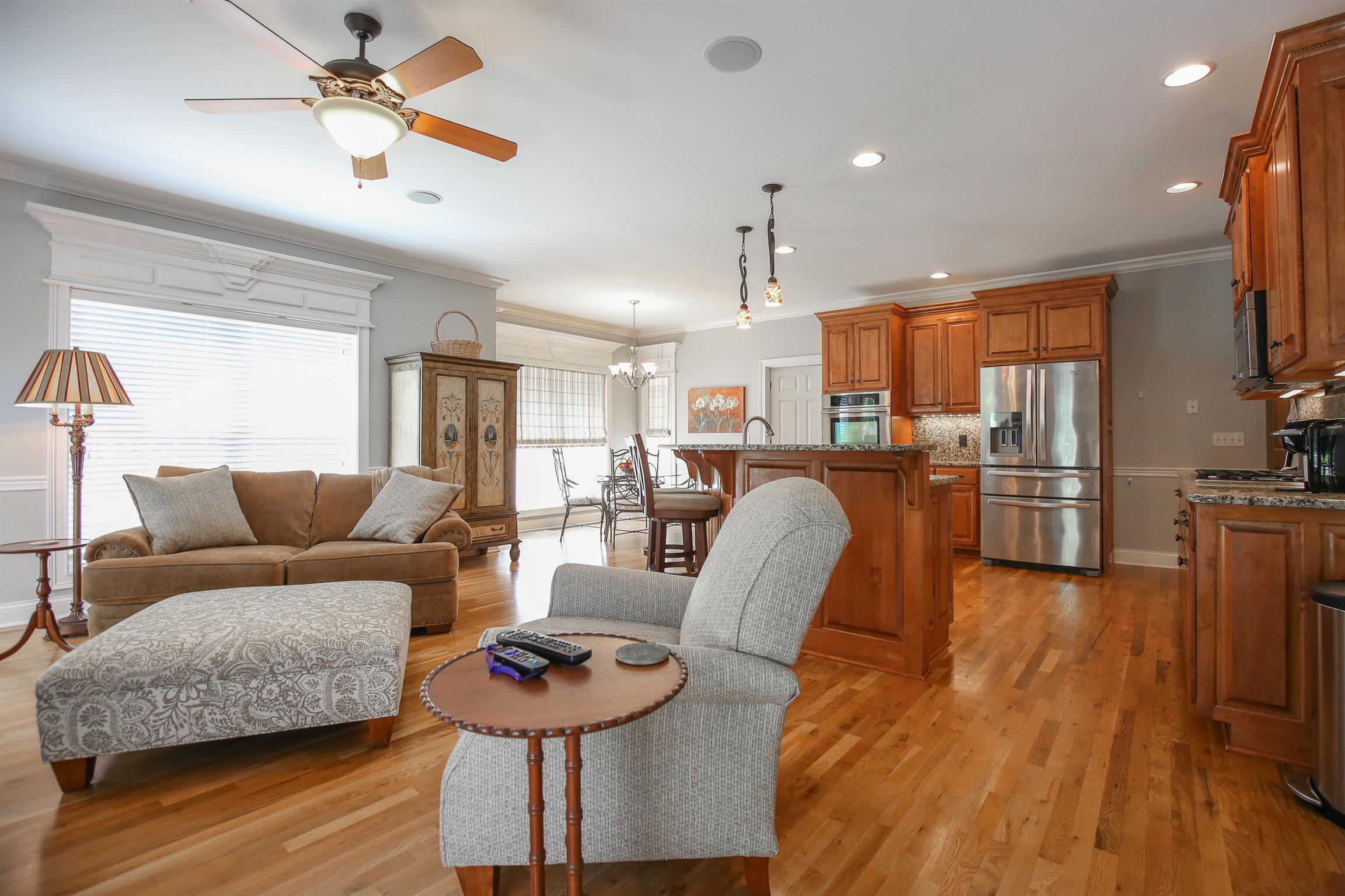 5411 Sherrington Road Murfreesboro, TN 37128 - Photo 11 of 30 Hearth room to kitchen and eat-in