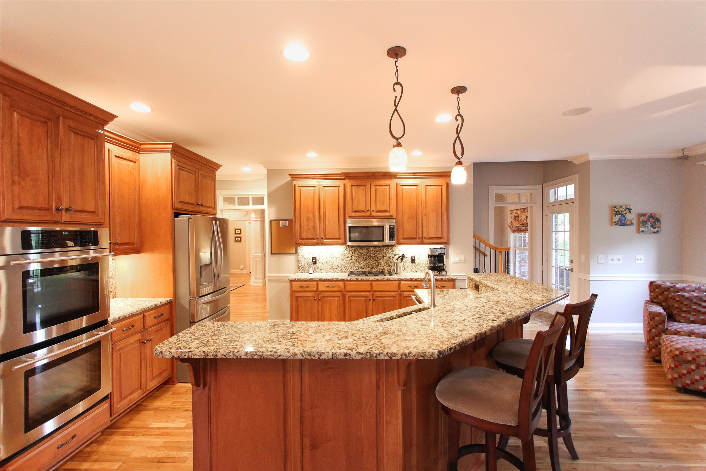5411 Sherrington Road Murfreesboro, TN 37128 - Photo 12 of 30 Upgraded Jen-Air stainless steel appliances. Double ovens and gas cooktop
