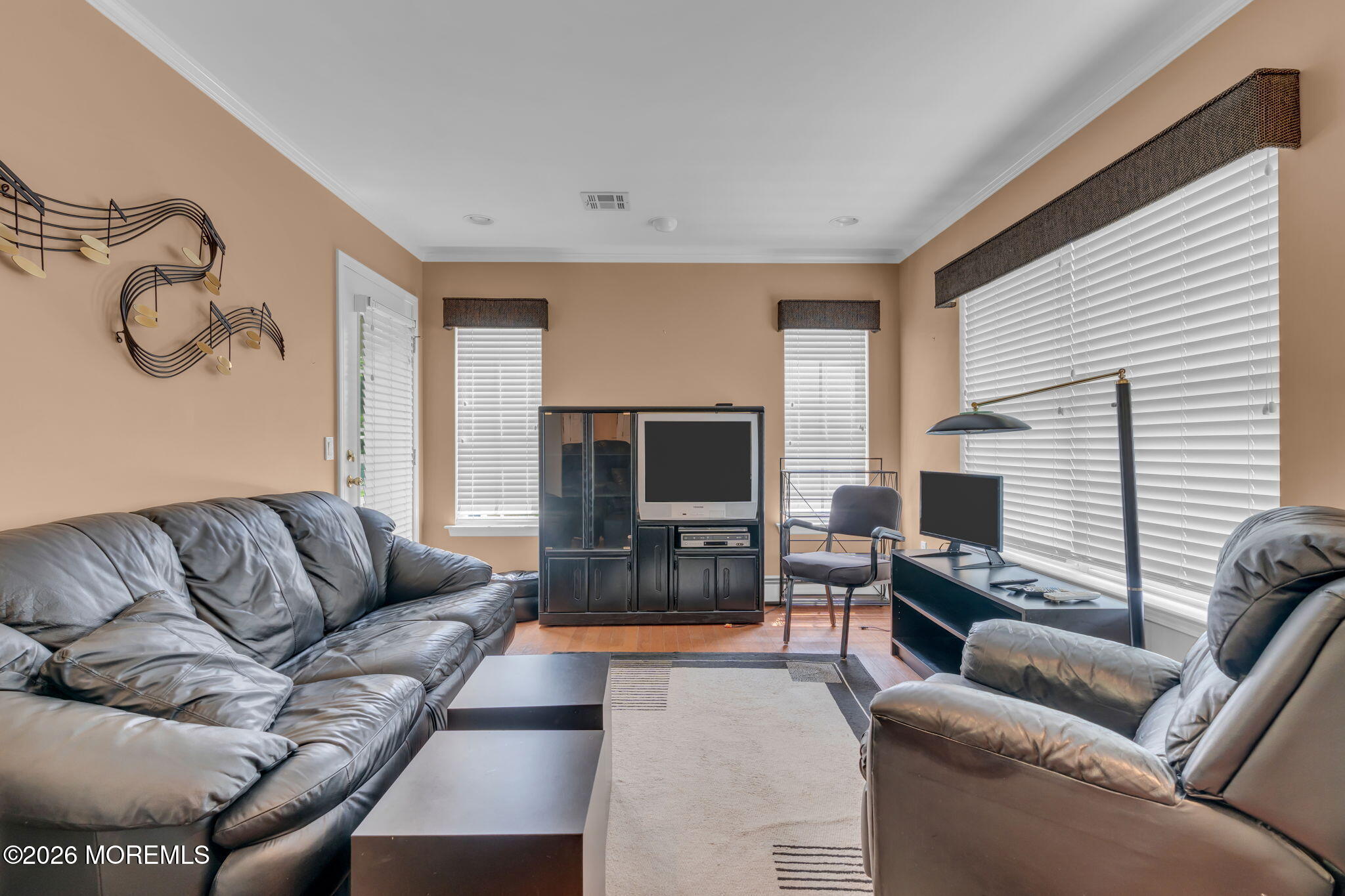 5 Round Valley Lane Lakewood, NJ 08701 - Photo 15 of 37 a living room with furniture and a flat screen tv