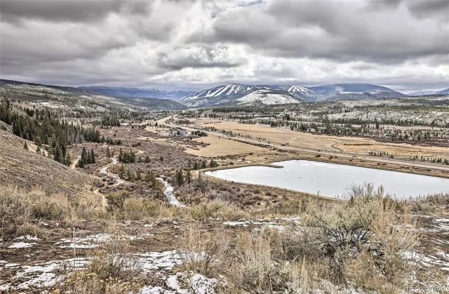 a view of lake view and mountain