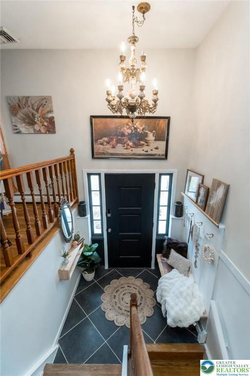 3218 Highland Road Orefield, PA 18069 - Photo 7 of 53 a living room with furniture and a fireplace