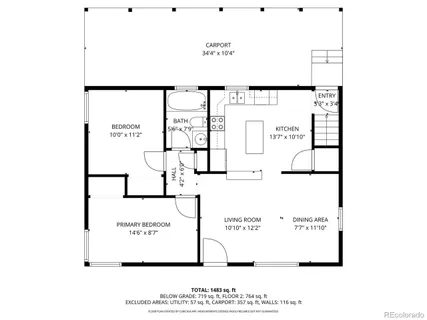 $395,000 | 460 South Sheridan Boulevard, Lakewood, CO 80226