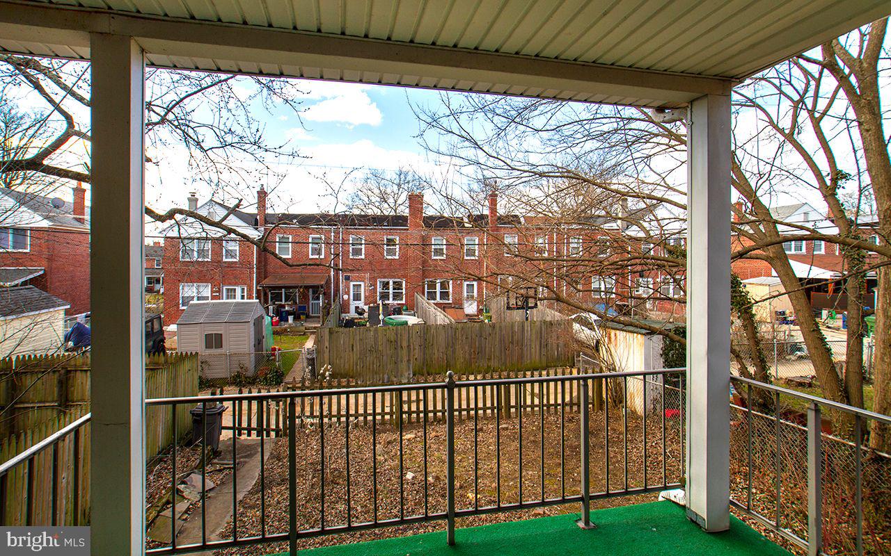 8324 Ridgely Oak Road Parkville, MD 21234 - Photo 33 of 36 Rear Deck View