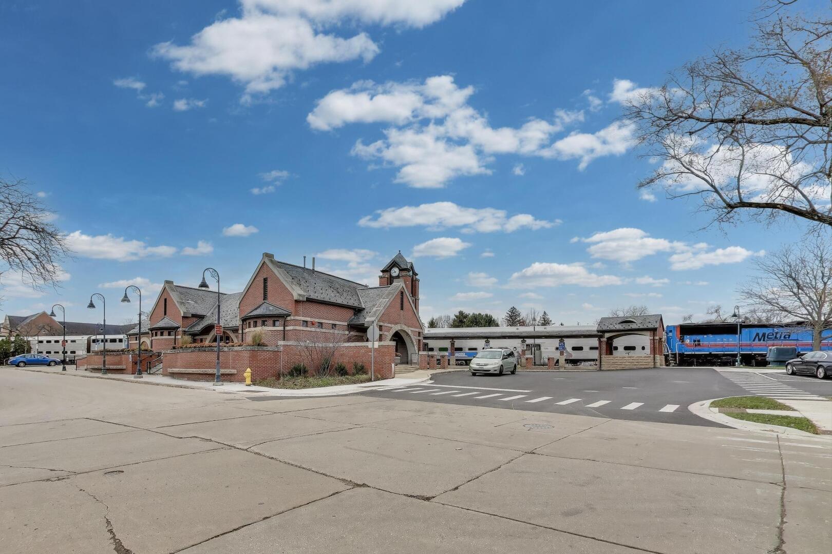 1220 Depot Street, Unit 109 Glenview, IL 60025 - Photo 33 of 35 a car parked on the side of a street