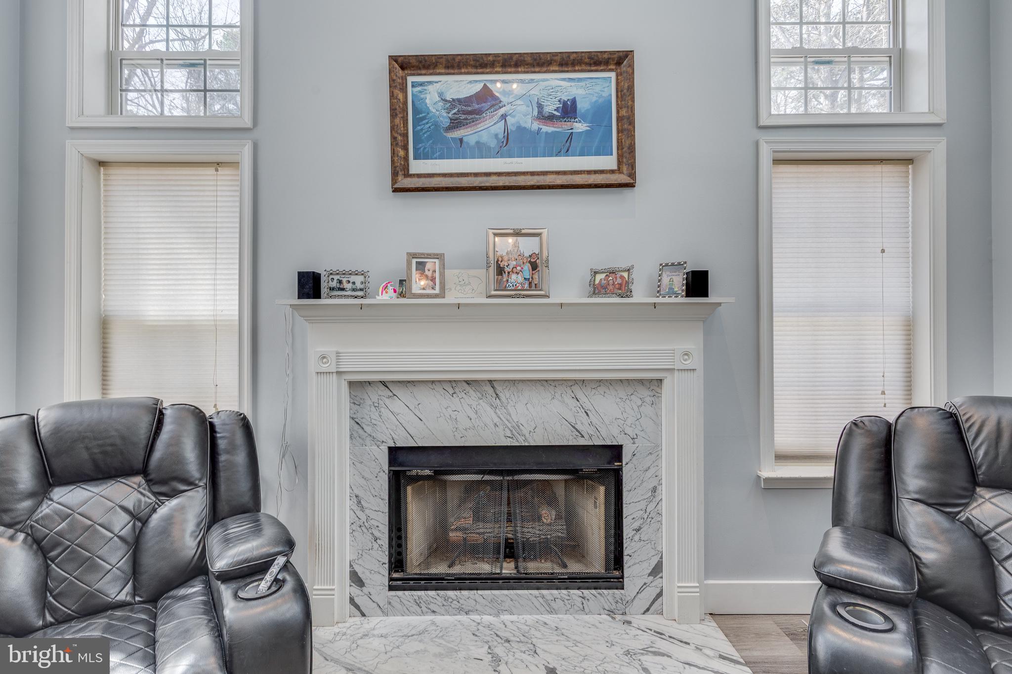 420 Tuckerton Road Medford, NJ 08055 - Photo 11 of 47 Cozy living space with elegant fireplace.