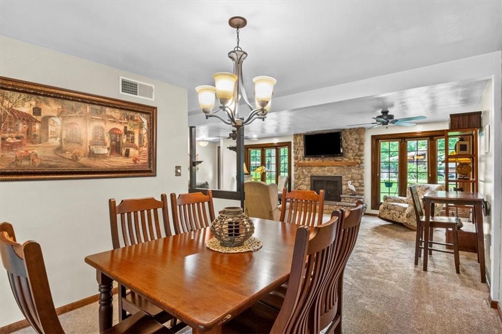 206 Ridgeway Drive Baden, PA 15005 - Photo 11 of 25 a view of a dining room with furniture window and outside view