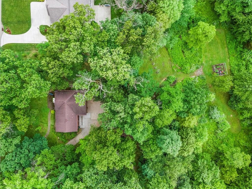 206 Ridgeway Drive Baden, PA 15005 - Photo 25 of 25 an aerial view of a house with a yard and plants