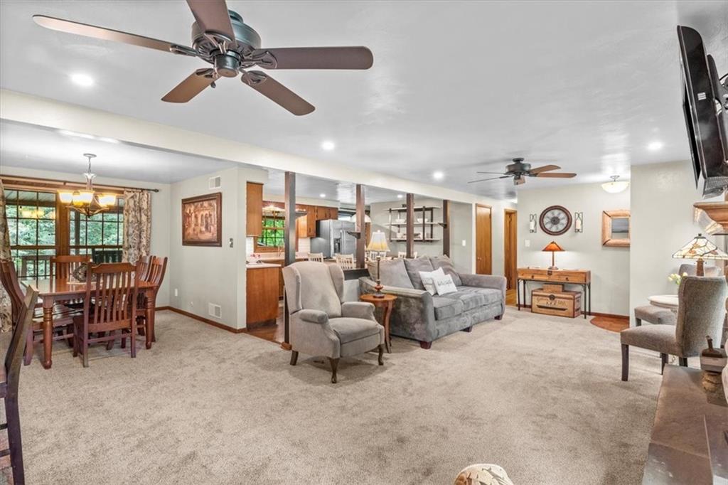 206 Ridgeway Drive Baden, PA 15005 - Photo 6 of 25 a living room with furniture and a large window with rug