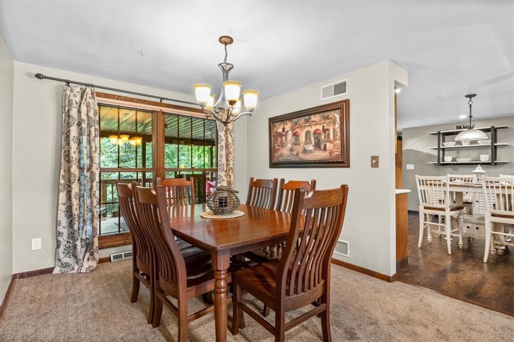 206 Ridgeway Drive Baden, PA 15005 - Photo 10 of 25 a view of a dining room with furniture window and outside view