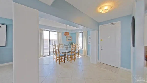 a small pool with outdoor seating