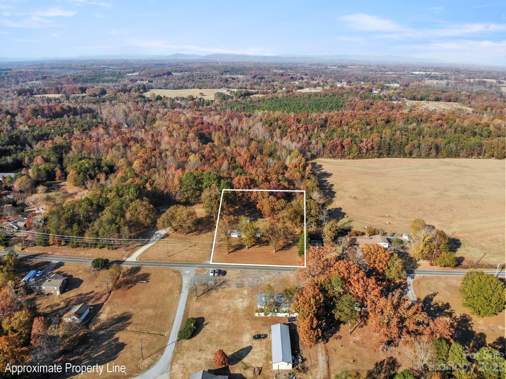 979 High Shoals Church Road Mooresboro, NC 28114 - Photo 17 of 34 an aerial view of residential building with ocean view