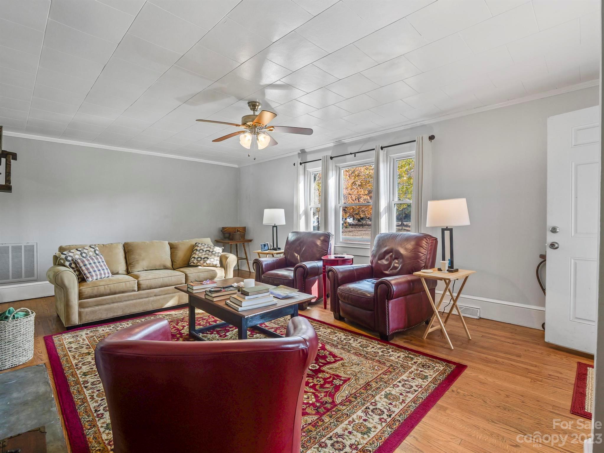 979 High Shoals Church Road Mooresboro, NC 28114 - Photo 20 of 34 a living room with furniture rug and window