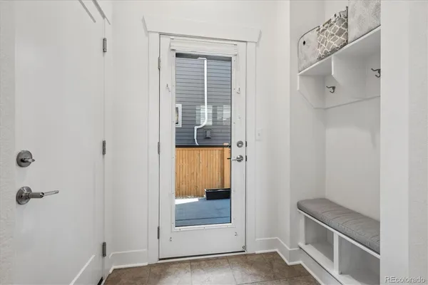 a view of a bathroom with a shower