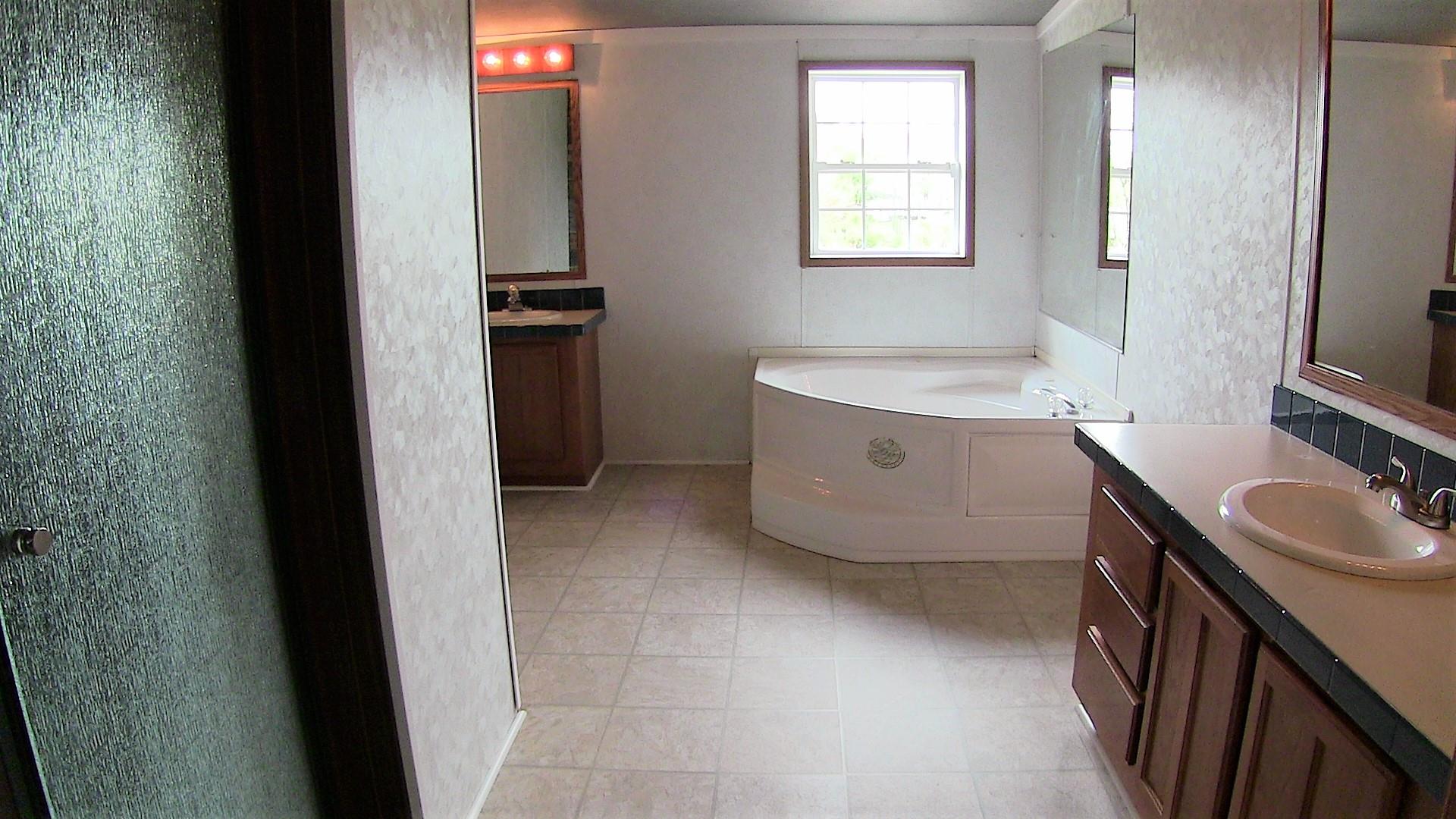 880 Old Rome Pike Lebanon, TN 37087 - Photo 17 of 28 a bathroom with a sink a bathtub and a window