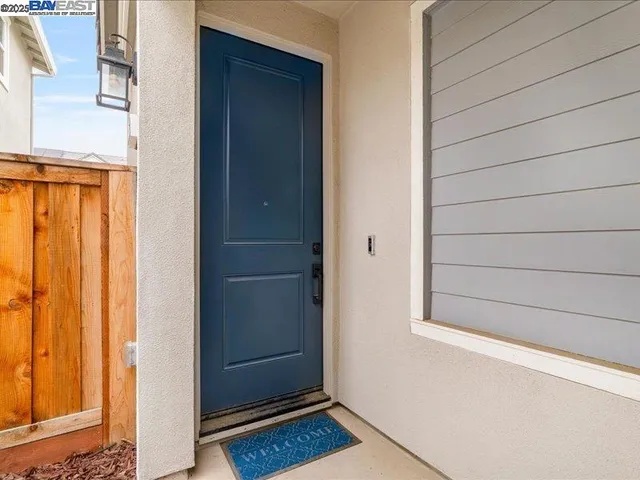 a view of front door