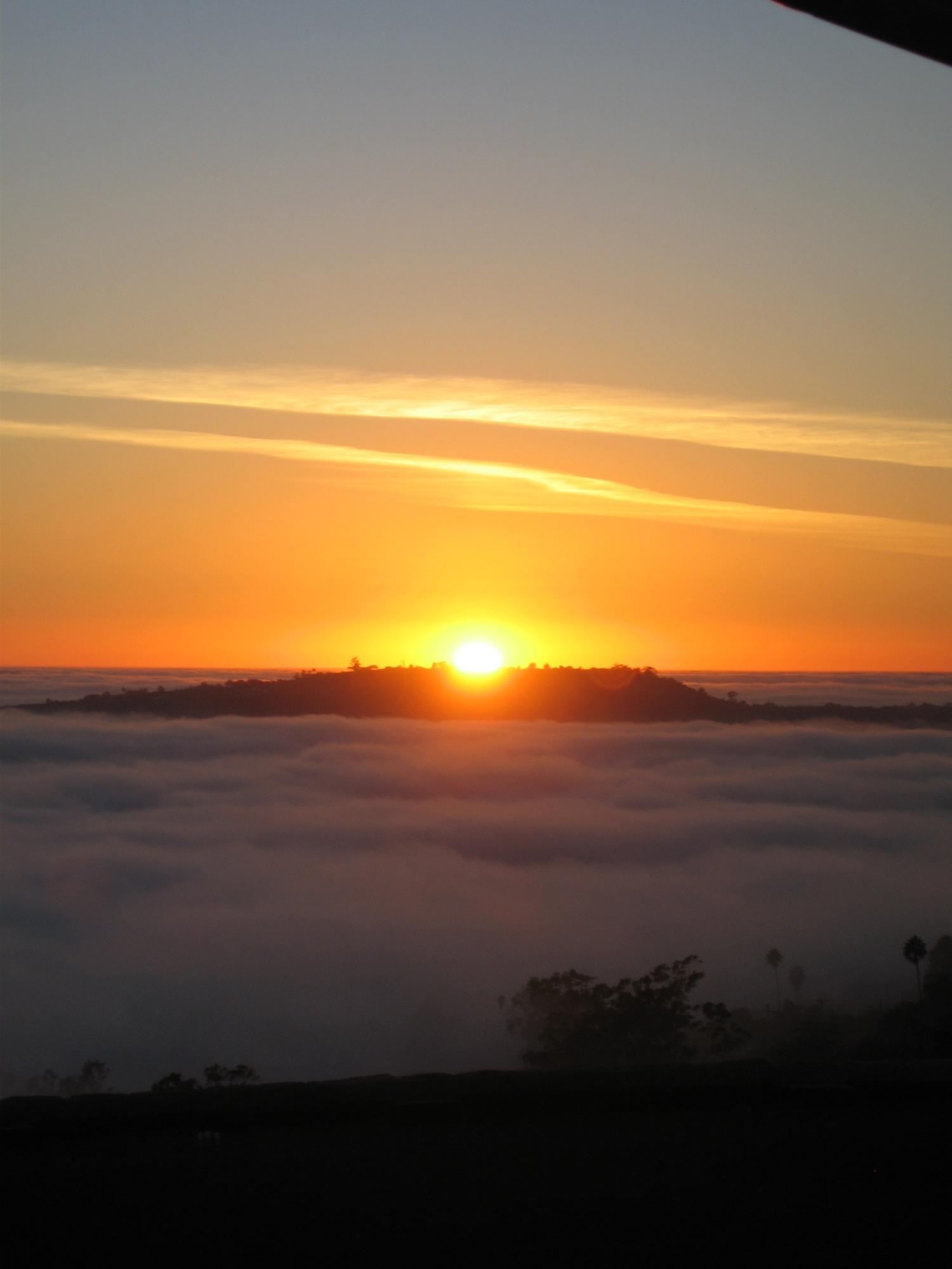 1425 Mission Ridge Road Santa Barbara, CA 93103 - Photo 12 of 13 Sunset view