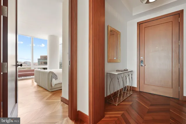 a view of living room and dining room
