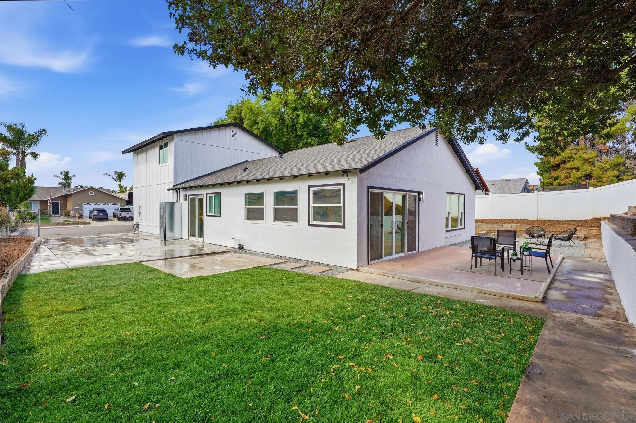 10440 Bosque Drive Lakeside, CA 92040 - Photo 44 of 47 a view of a house with patio and a garden