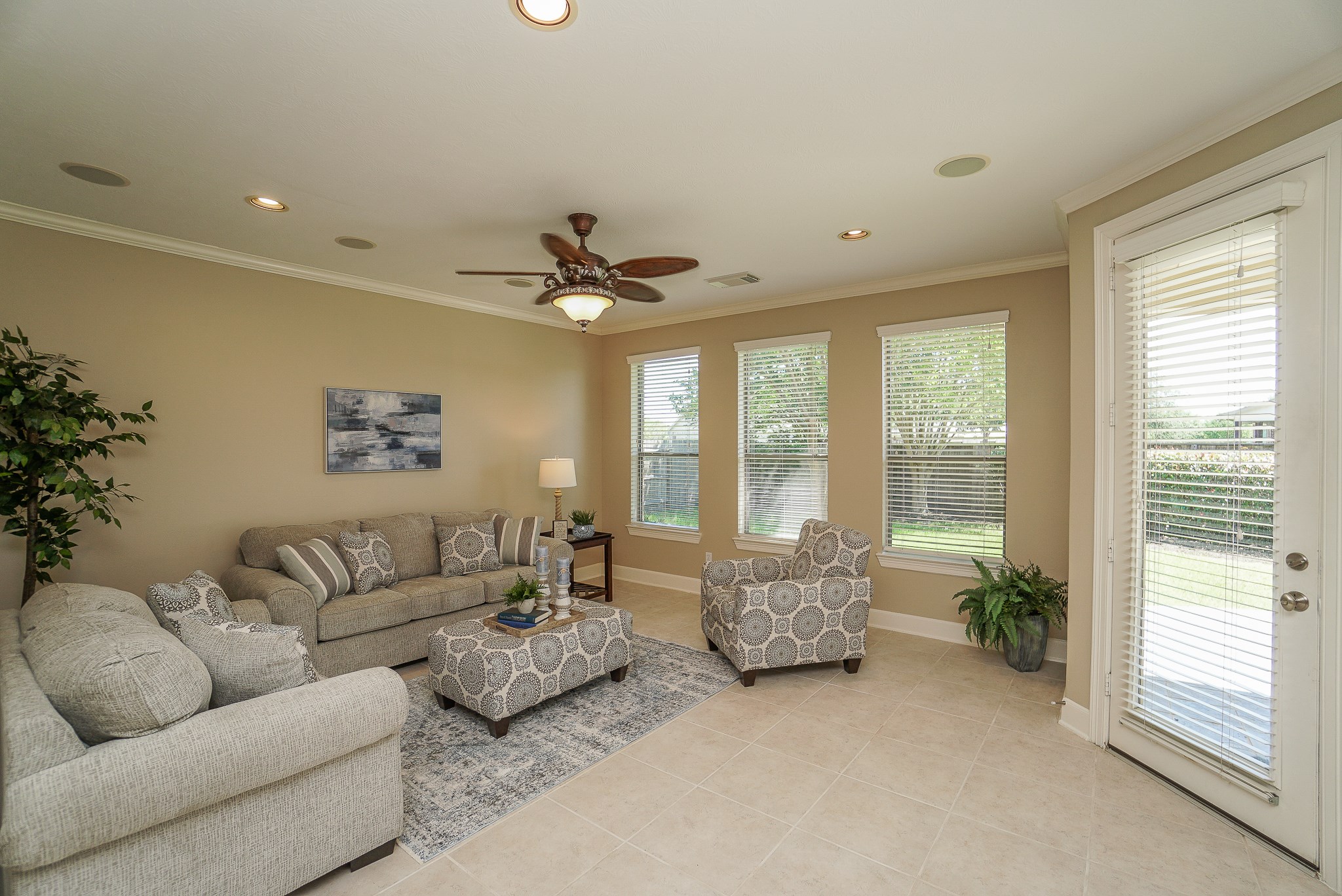 2335 Ralston Branch Way Sugar Land, TX 77479 - Photo 14 of 47 a living room with furniture and a large window