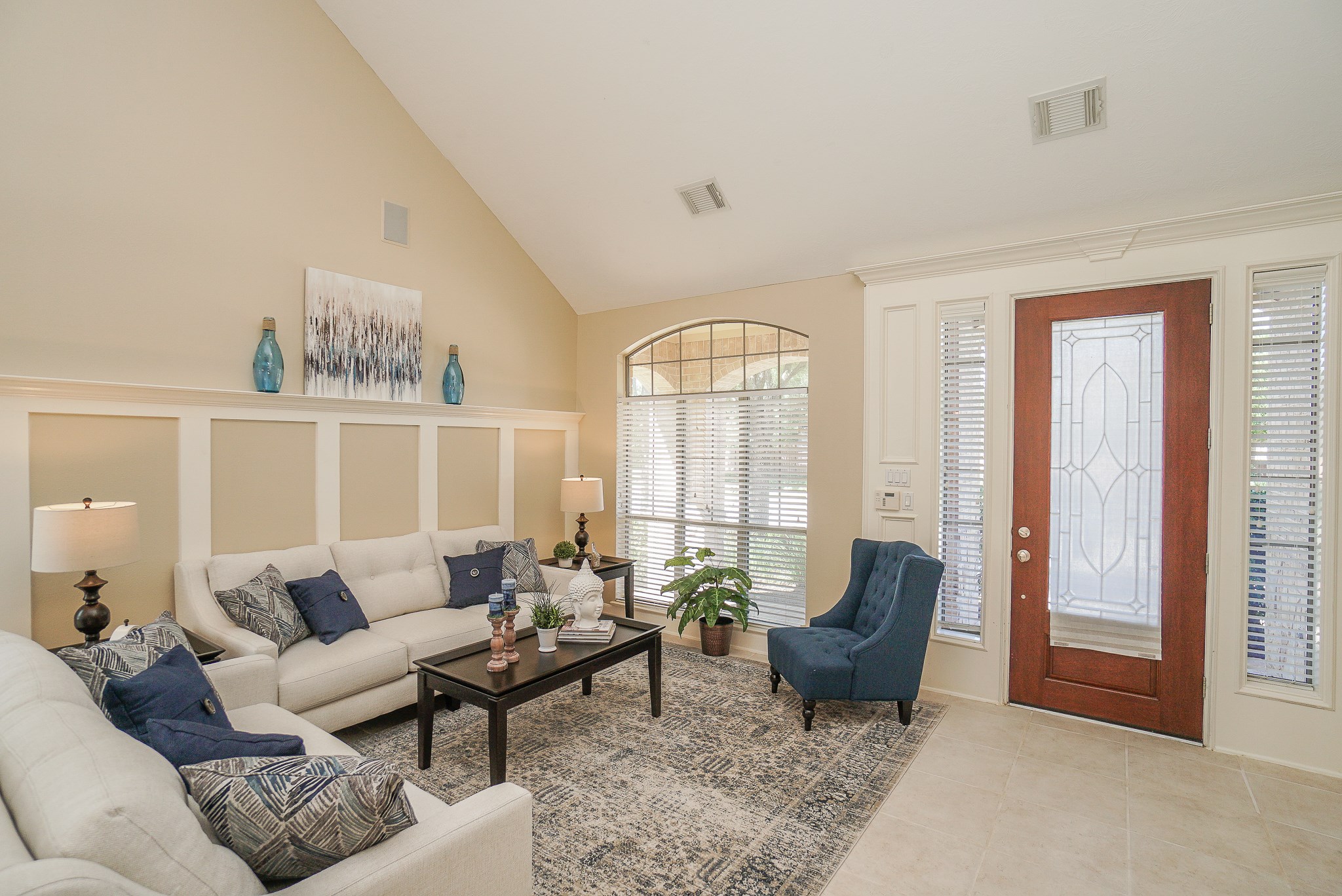 2335 Ralston Branch Way Sugar Land, TX 77479 - Photo 9 of 47 a living room with furniture and a large window