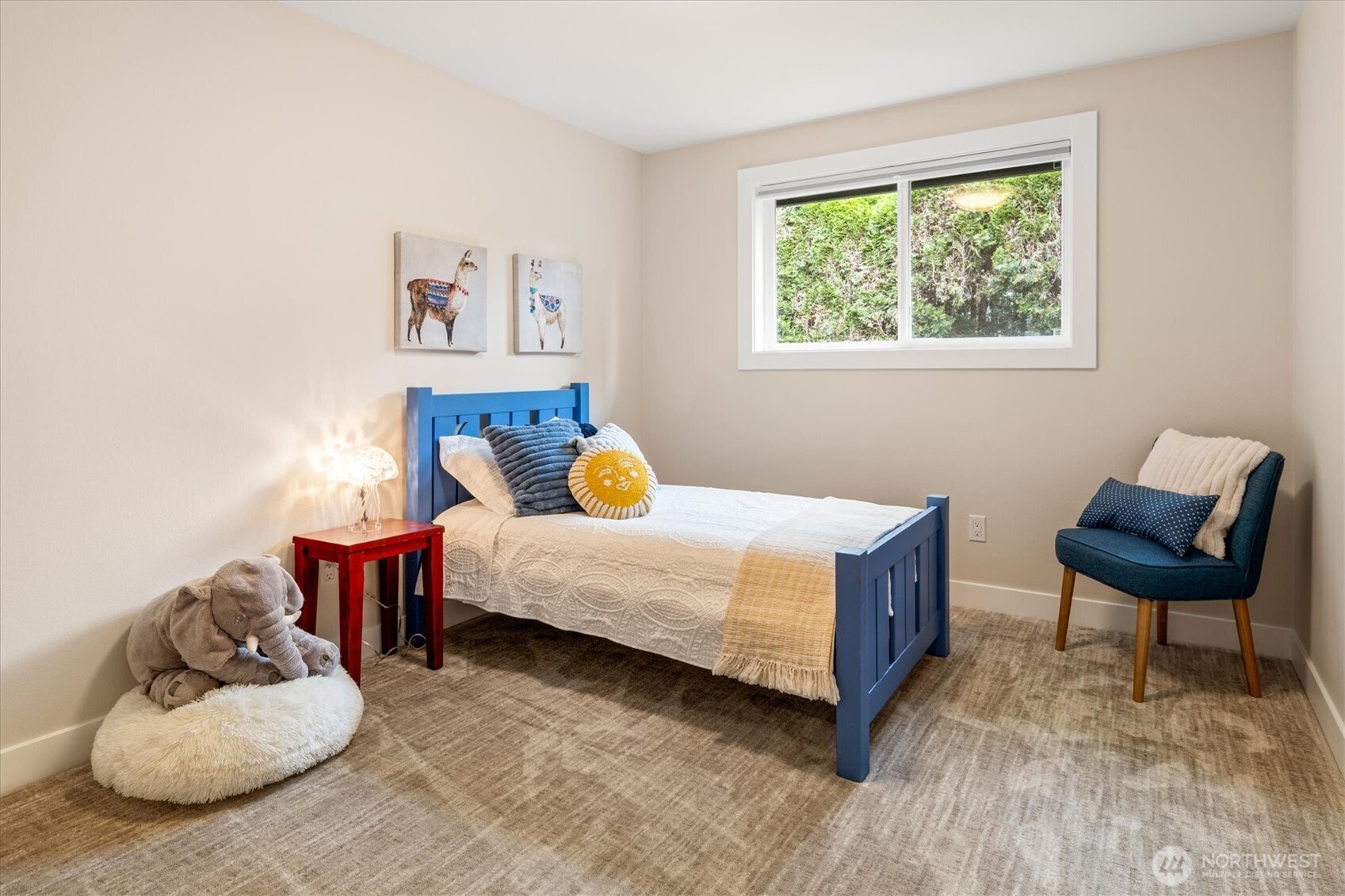 9503 Odin Way Bothell, WA 98011 - Photo 29 of 39 a bedroom with bed and a window