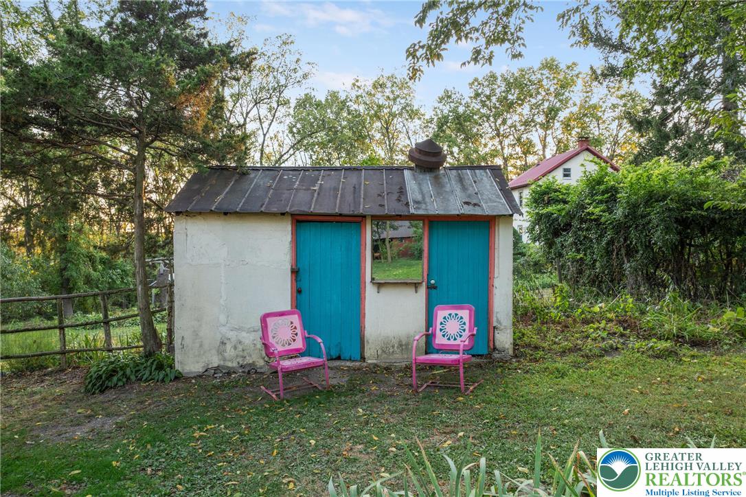 Eo Little Creek Road Bangor, PA 18013 - Photo 53 of 57 a backyard of a house with seating space