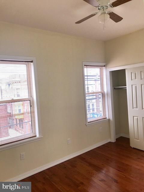 767 South 4th Street, Unit 3 Philadelphia, PA 19147 - Photo 10 of 10 a view of an empty room with wooden floor and a window