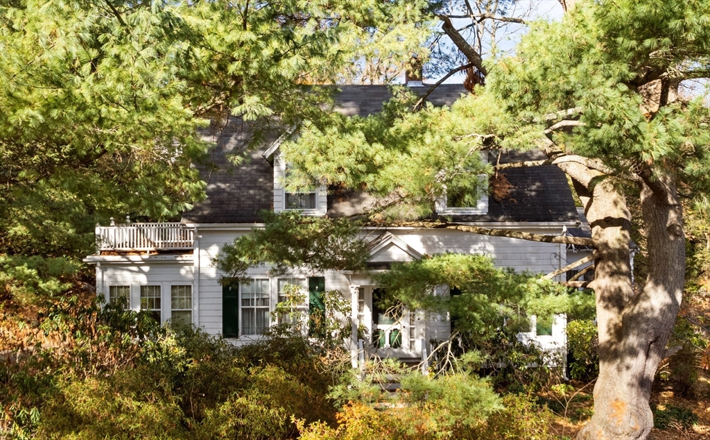 27 Locust Avenue Lexington, MA 02421 - Photo 1 of 38 a backyard of a building with trees