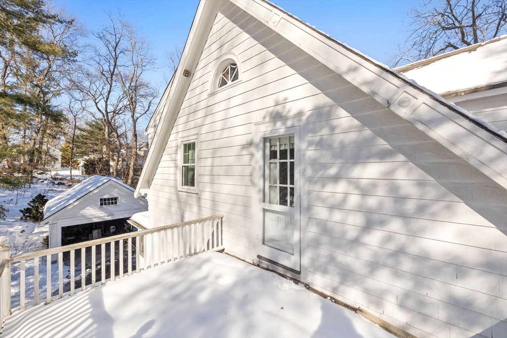 27 Locust Avenue Lexington, MA 02421 - Photo 18 of 38 a view of backyard of house