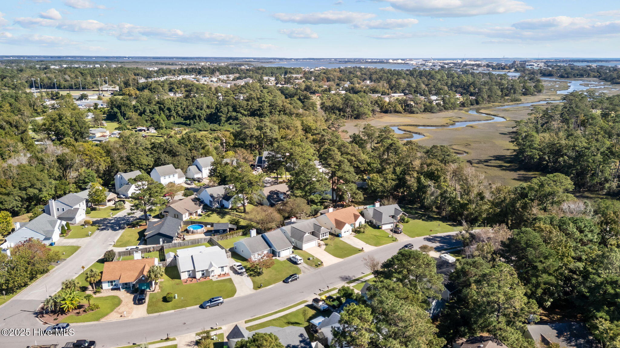 608 Barbour Road Morehead City, NC 28557 - Photo 34 of 41 Drone view
