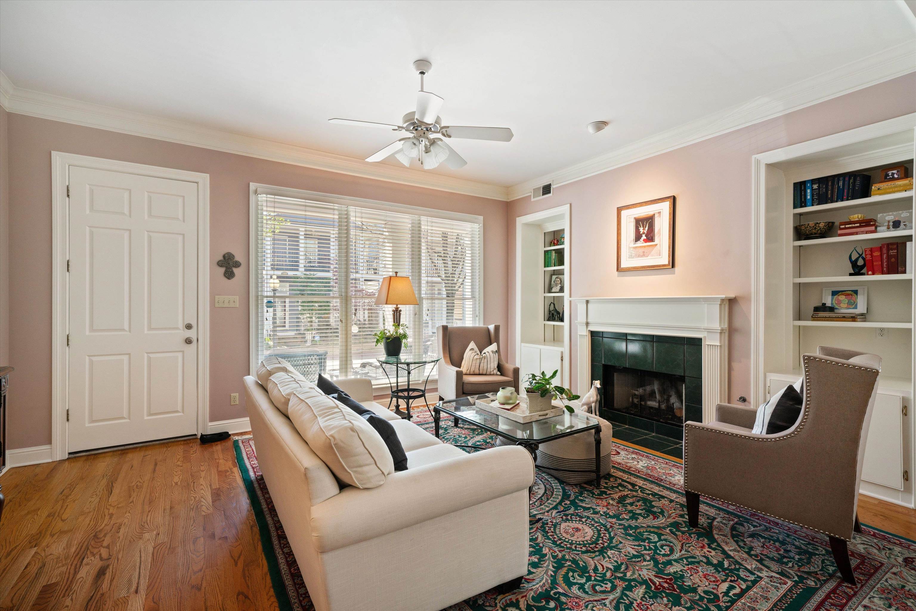 1005 River Currents Drive Memphis, TN 38103 - Photo 5 of 37 a living room with furniture fireplace and a window