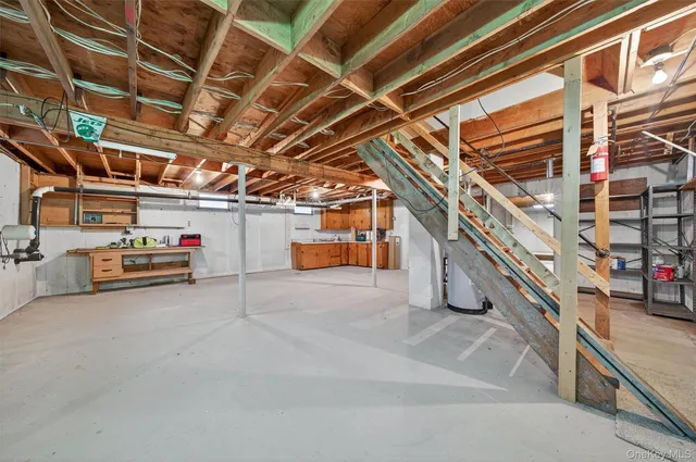 a view of parking garage