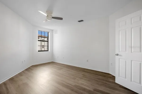 wooden floor in an empty room