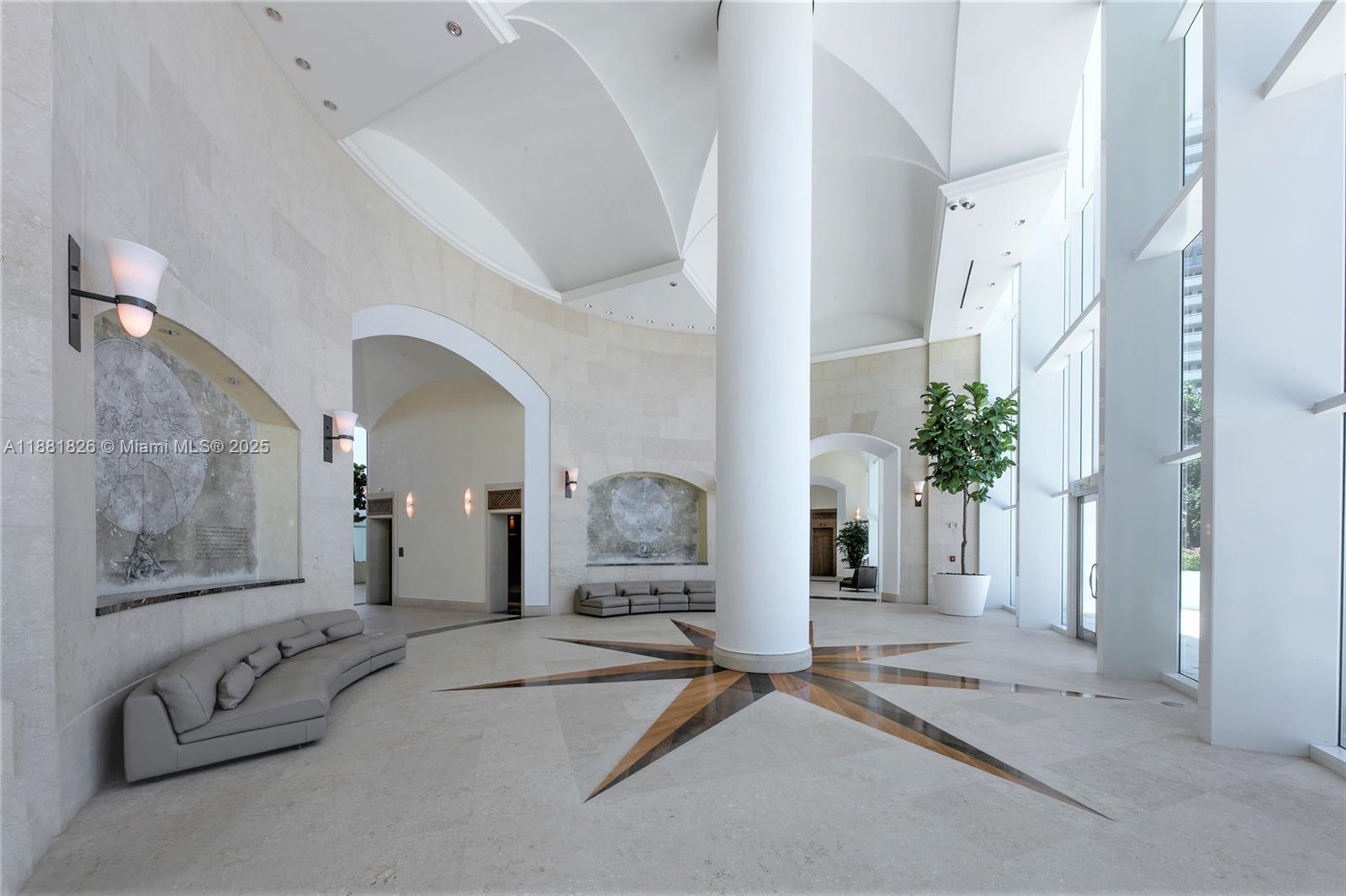 1643 Brickell Avenue, Unit 4102 Miami, FL 33129 - Photo 44 of 49 Santa Maria Lobby Sitting Area