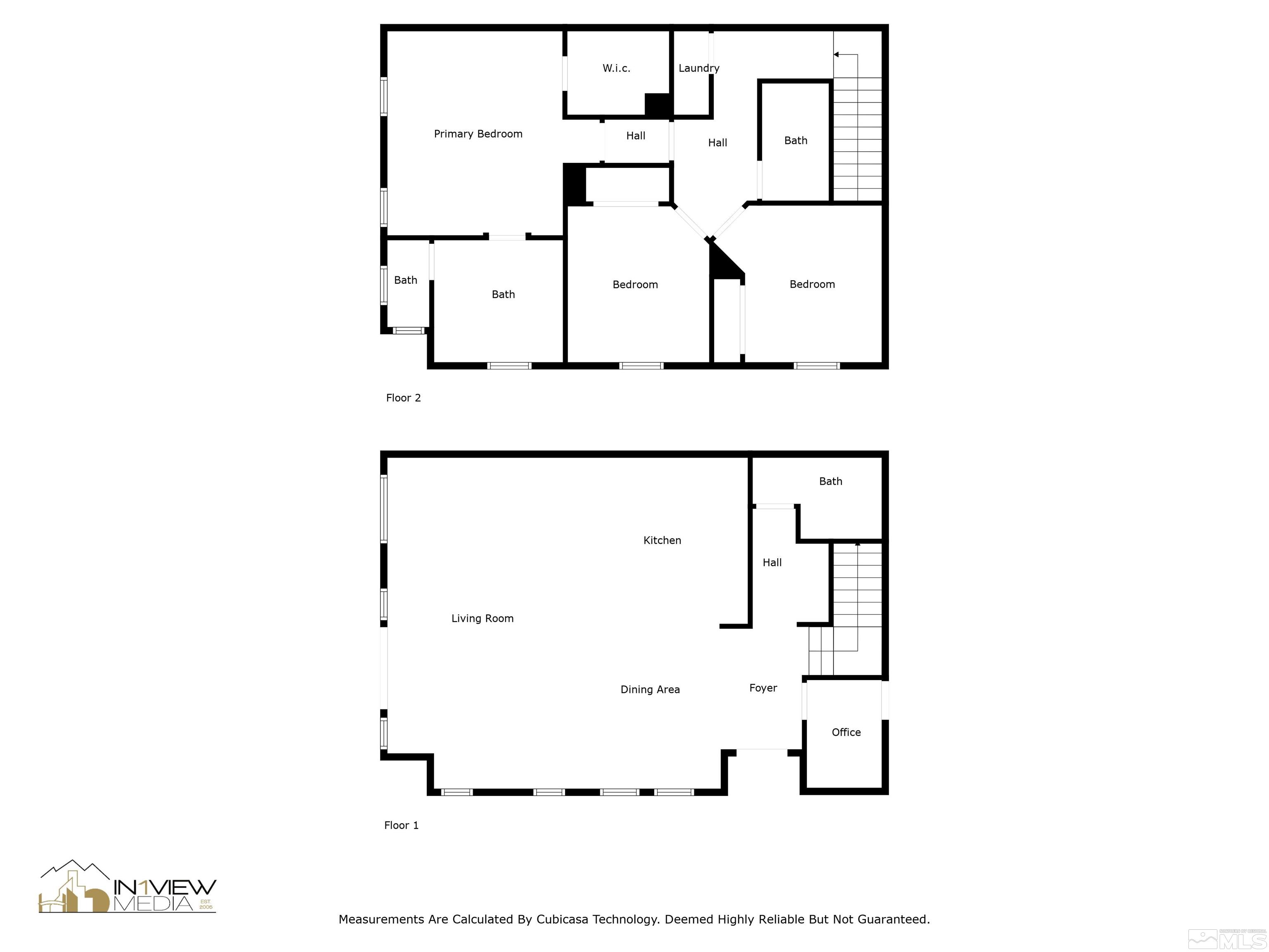 2041 Wind Ranch Road, Unit C Reno, NV 89521 - Photo 27 of 27 a picture of floor plan