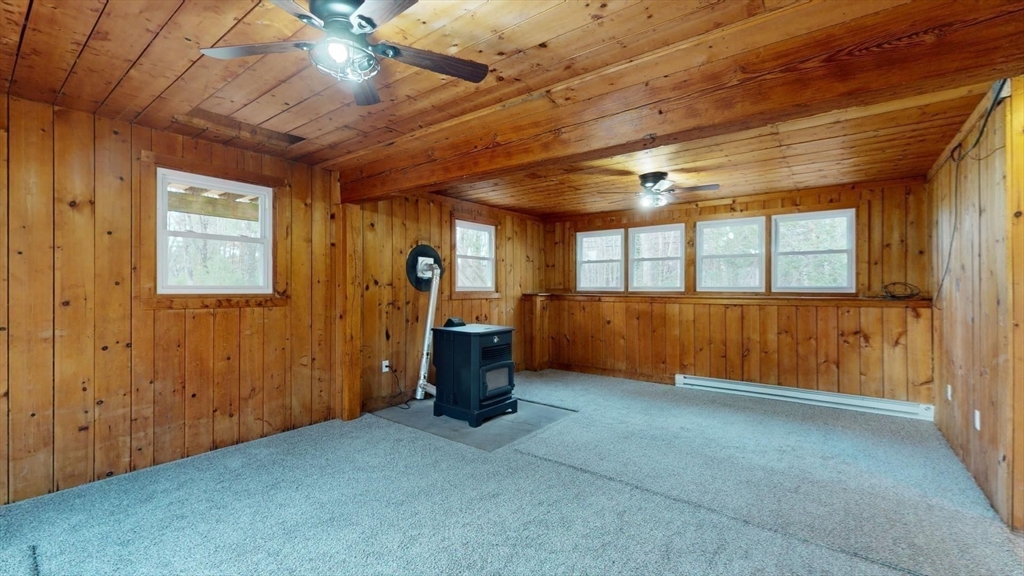 564 West Pelham Road Shutesbury, MA 01072 - Photo 36 of 40 a view of an empty room with a window