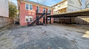 a view of a house with a park