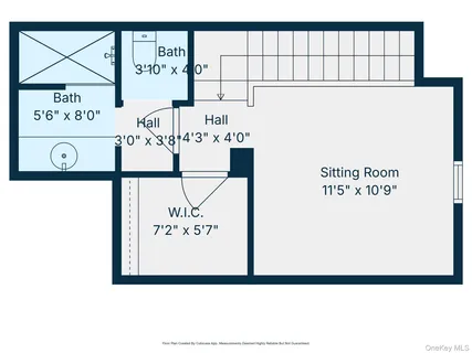 a picture of a floor plan