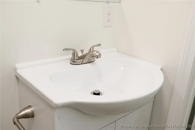 a bathroom with a sink