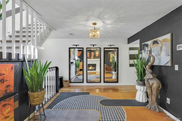 a view of a entryway door of the house