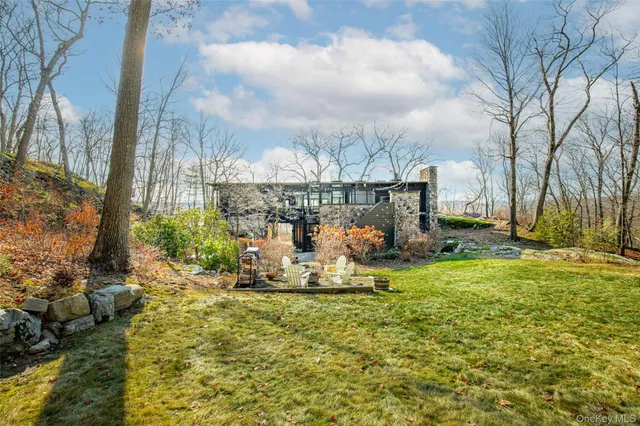 a view of yard with swimming pool