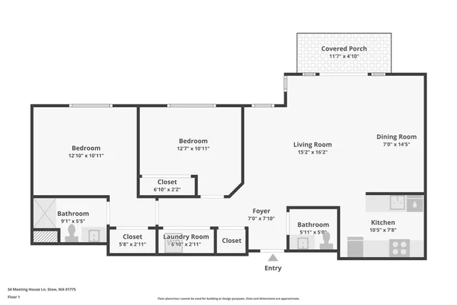 $375,000 | 34 Meeting House Lane, Unit 208, Stow, MA 01775