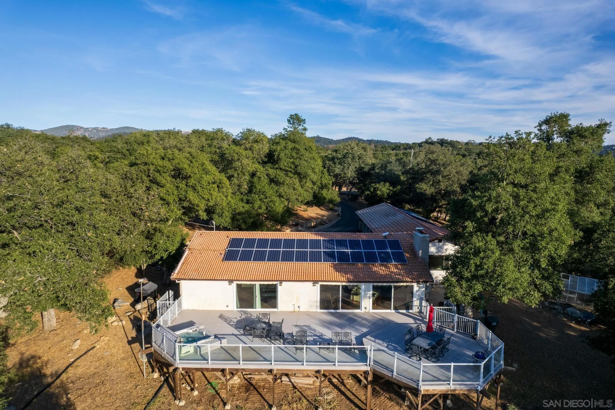 1634 Oakforest Road Santa Ysabel, CA 92070 - Photo 43 of 61 a front view of a house with a yard
