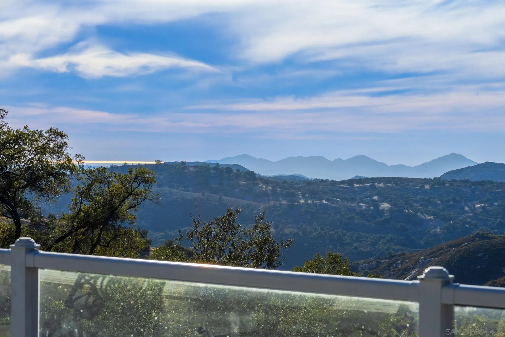 1634 Oakforest Road Santa Ysabel, CA 92070 - Photo 46 of 61 a view of a city with sunset view
