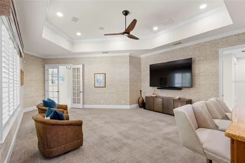 a very nice looking room with a large window